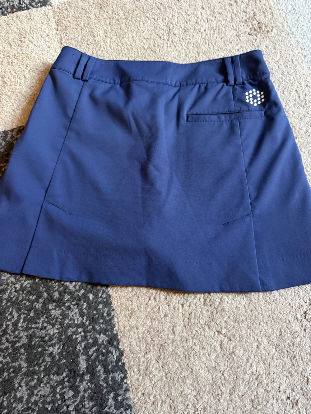 Puma Women's Navy Blue Golf Skort-Size 0 - Picture 8 of 9